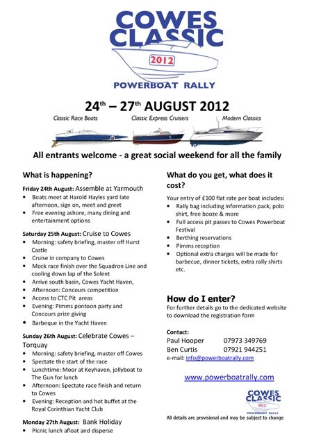 COPC Classic Offshore Powerboat Club