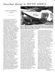 Powerboat Racing in South Africa by Tony Needell