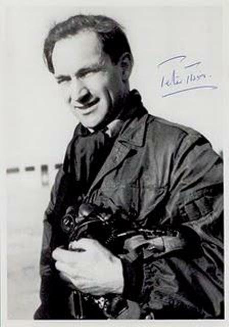 Peter Twiss as a young man in Pilot uniform